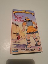 VHS Beginner&#39;s Bible - The Story of David And Goliath (VHS, 1995) Sony Wonder - £6.91 GBP