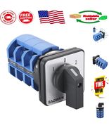 Compact 3 Position Rotary Switch 660V 63A - Perfect for Industrial Appli... - $71.32 CAD