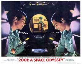 2001 A SPACE ODYSSEY LOBBY CARD 11x14 STANLEY KUBRICK HAL 9000 BOWMAN : - £19.65 GBP