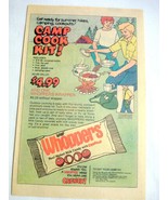 1980 Color Ad Whoppers Candy Camp Cook Kit! - £6.40 GBP