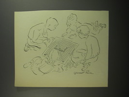 1954 Cartoon by Garrett Price - Scrabble - $18.49