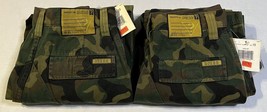 Guess Jeans Youth Size 10 Camo Camouflage Denim Terra-Spy 100% Cotton NW... - $14.95