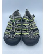 Keen Newport H2 Water Sport Sandals Kids Youth Size 5 Green Gray Waterproof - £15.88 GBP