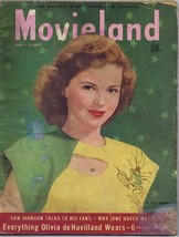 ORIGINAL Vintage June 1947 Movieland Magazine Shirley Temple Van Johnson - $29.69