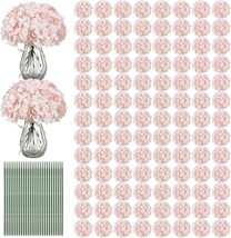 Auihiay 204PCS Hydrangea Artificial Flowers, Wedding Table Centerpieces ... - $76.00