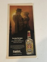 1978 Izmira Vodka Vintage Print Ad Advertisement pa10 - £4.66 GBP