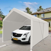 Heavy Duty 12x20 Portable Carport Garage Tent Outdoor Storage Shelter - $6,349.02 MXN