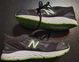 New Balance Womens Size 5.5 Tech Ride Black/Green Running Athletic Sneaker Shoes - £14.01 GBP