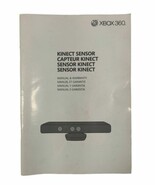 Xbox 360 Kinect Sensor Game Manual And Warranty Booklet Manual - $2.70 CAD