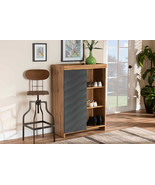 Raheem Walnut Brown 2-Door Shoe Storage Cabinet - €133,28 EUR Raheem Walnut Brown 2-Door Shoe Storage Cabinet - €133,28 EUR