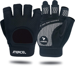 Weight Lifting Gloves Full Palm Protection, Workout Gloves for Gym, Cycl... - $20.54