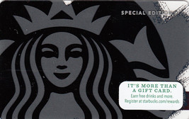 Starbucks 2014 Special Edition Black Siren Collectible Gift Card New No Value - £2.34 GBP
