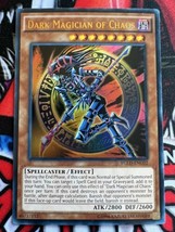 Dark Magician Of Chaos Ultra Rare YGLD-ENC02 Mint Yugioh Unlimited Edition - £3.90 GBP