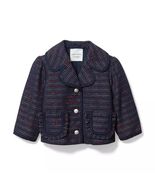Janie and Jack Girls Size 7 Blooming Fields NWT Tweed Blazer Jacket - €36,82 EUR