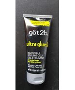 Got2b Ultra Glued Invincible Styling Gel Non Sticky Crazy Hold 6 Fl Oz - $163.26 MXN