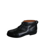 Salvatore Ferragamo Men Balck Captoe Oxford Ankle Lace Up Boots 7EE - $1,843.80 MXN