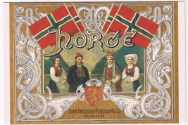 Postcard Norway Norge John Anderson Chicago - £3.88 GBP