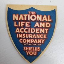 Vintage Mid Century Advertising Needle Pack National Life Insurance - £6.83 GBP