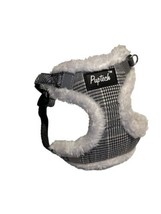 Puptech Gray Plaid Puppy Dog Harness Reflective Sz Small See Chart - £11.95 GBP