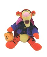 Disney Store Halloween TIGGER Beanbag Vampire Stuffed Plush Winnie The Pooh - £7.77 GBP