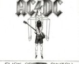 AC/DC Flick of the Switch BANNER 3x3 Ft Fabric Poster Tapestry Flag albu... - $22.00
