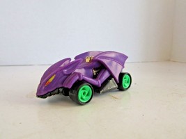 Hot Wheels 1985 Diecast Speed Demons Purple Car Green Spokes 1/64TH H2 - £2.88 GBP