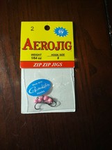 Aerojig Zip Zip Jigs Weight 1/64 Oz. Hook Size 8 Fishing - £12.31 GBP