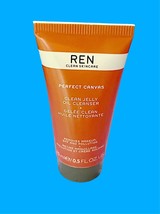 Ren Cl EAN Skincare Perfect Canvas Clean Jelly Oil Cleanser 0.5 Fl Oz Nwob - £7.78 GBP