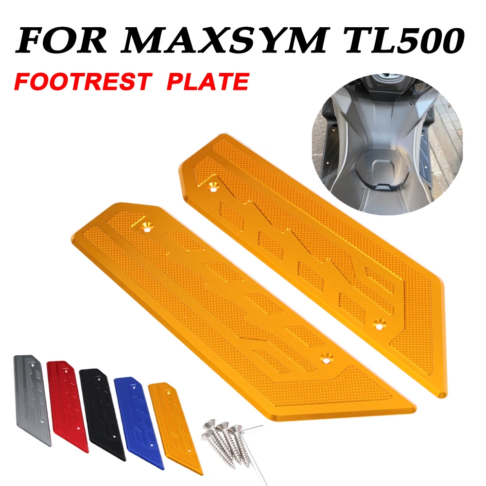 Sories footrest footboard steps foot plate pedal foot for sym maxsym 500tl tl500 tl 500 thumb200