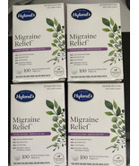 New 4X Hyland&#39;s Migraine Relief Natural 100 Tablets Homeopathic Fast Dis... - $25.71