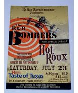 The R&amp;B Bombers Concert Card Promotional Covina CA 2011 Hot Roux* - €17,16 EUR