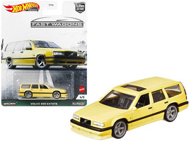 Volvo 850 Estate RHD (Right Hand Drive) with Sunroof Light Yellow &quot;Fast Wagon... - $16.89