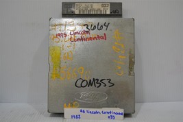 1995 Lincoln Continental Engine Control Unit ECU F50F12A650BC Module 33 ... - $32.36