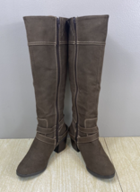 WOMEN&#39;S NEW DIRECTION BROWN FRIAR KNEE HIGH BOOTS SIZE 8 - £14.71 GBP