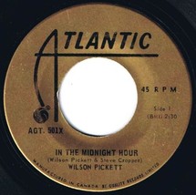 Wilson Pickett In The Midnight Hour 45 rpm For Better Or Worse Cdn Pressing - £5.27 GBP