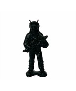 Tim Mee vtg plastic toy figure space galaxy laser timmee Black alien mon... - £12.41 GBP