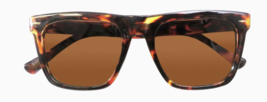 Hillman Unisex Polarized Brown Tortoise Shell Plastic Sunglasses, UVA and UVB - £17.93 GBP