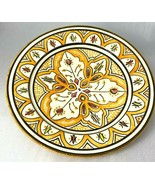 Moroccan Pasta Plate Bowl Terracotta Pottery ART 10 1/4&quot; D GGE SOUK-SAFI... - £46.69 GBP