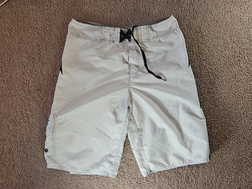 Metallica Billabong Bart Simpson/Simpsons Drawstring Board Shorts, Size 32 White Item image 7