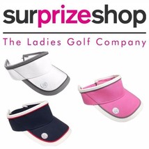 Nuovo Surprizeshop Donna Golf Visiera Parasole - Rosa Blu Scuro O Bianco - £13.65 GBP