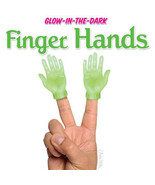 Glow in the Dark - Pair of 1 Right Finger &amp; 1 left Finger Hand soft viny... - $6.82 CAD