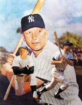 Mickey Mantle NY Yankees New York MLB Baseball Stadium Art 01 8x10 - 48x36 - £19.76 GBP+