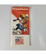 NFL Football Handbook 1974 Jimmy Snyders Insights on Packers Army Nation... - $8.55