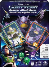 Disney Pixar Lightyear Galactic Attack Game Card &amp; Dice Game 6y+ - £11.68 GBP