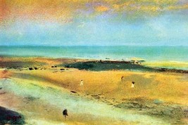 Beach at Low Tide by Edgar Degas - Art Print - $21.99+