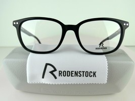 RODENSTOCK R 5303 A (Black Shiny) 52-18-145 Eyeglass Frames - £33.73 GBP