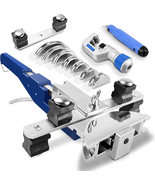 Pipe Tubing Bender Kit, 1/4"-7/8" Compact Tube Bender Tool Set, 90°Forwa... - $154.89