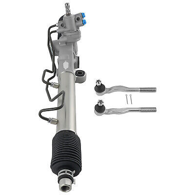 3Pcs Power Steering Rack And Pinion + Outer Tie Rods For Toyota Tacoma 95-04
