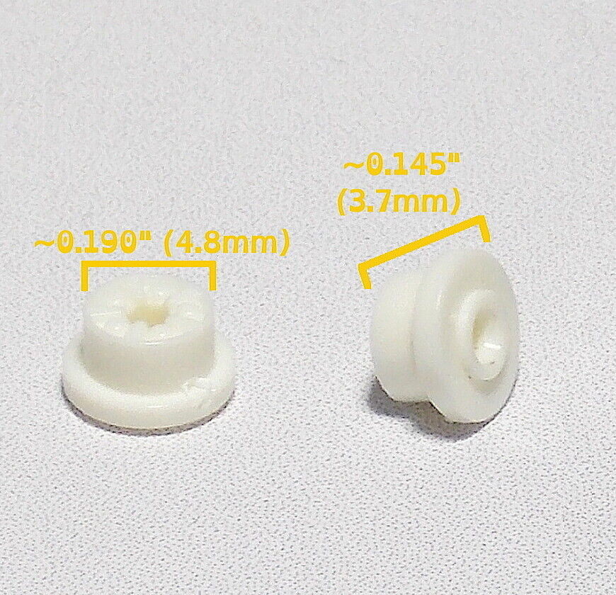 2pc BTO Newly Made Aurora MM T-Jet Thunderjet HO Slot Car Standard Wheel... - $1.49