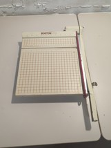 Boston 2612 Paper Cutter 12&quot; Trimmer Heavy Duty Guillotine USA - $55.63 CAD